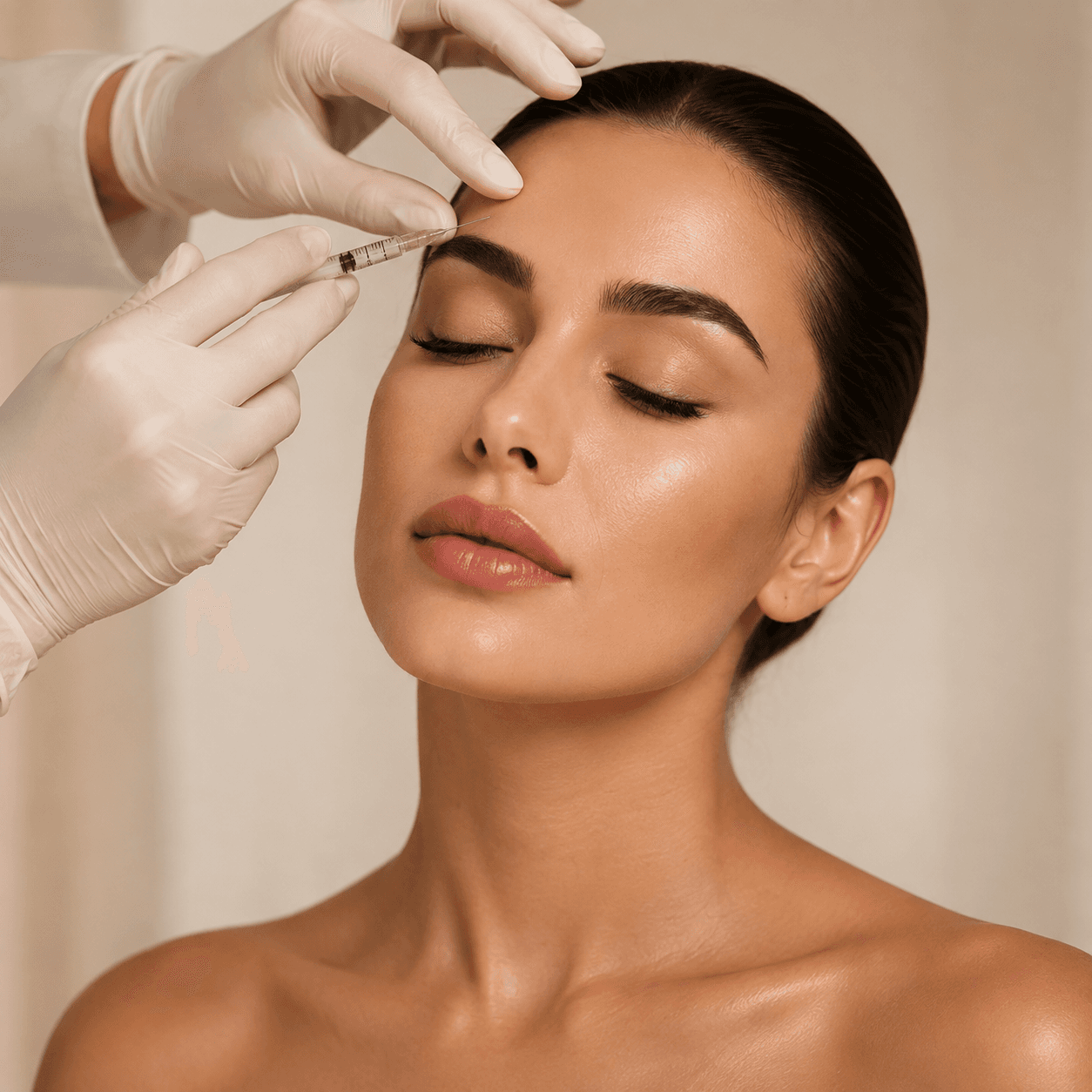 Conceptual editorial imagery for Botox