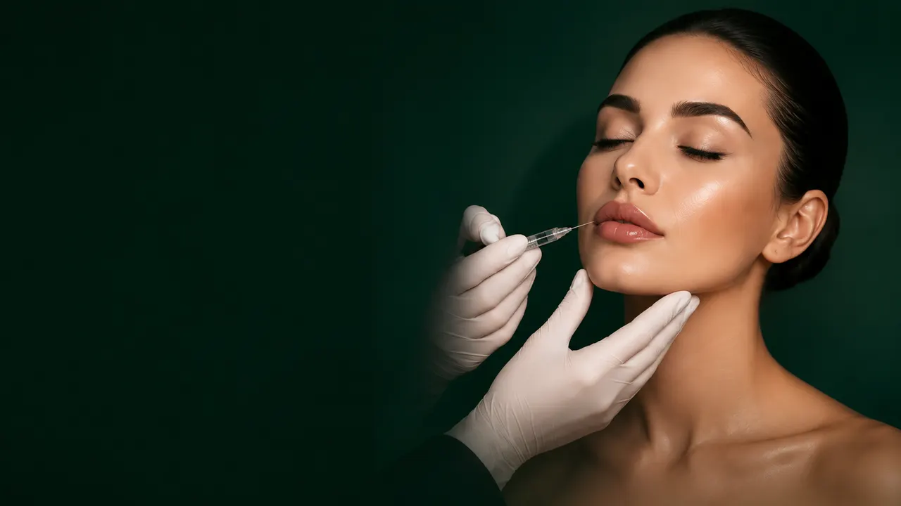Editorial view of an aesthetic lip consultation