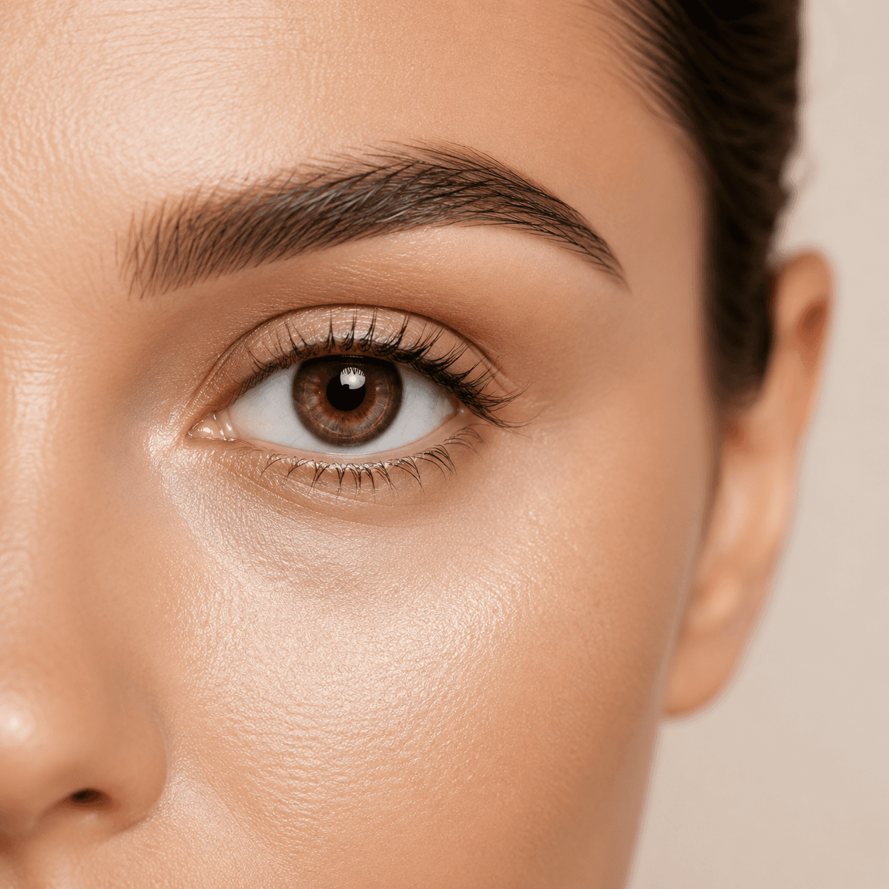 Conceptual editorial imagery for Under Eyes